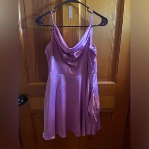 Purple Macy’s dress